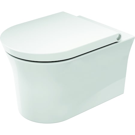 Duravit White Tulip Toilet Wall-Mounted White With Hygieneglaze 2576092092